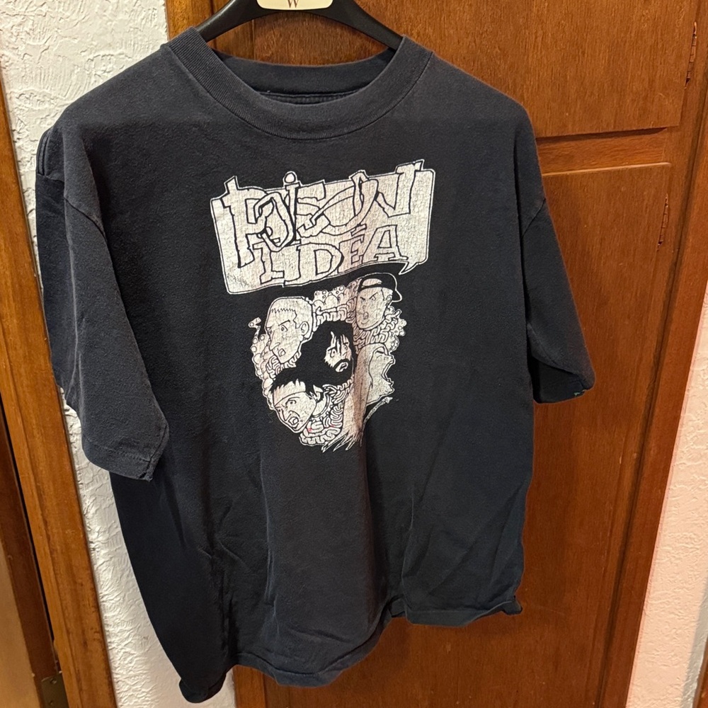 Black Graphic Men’s Shirt - Picture 3 of 3